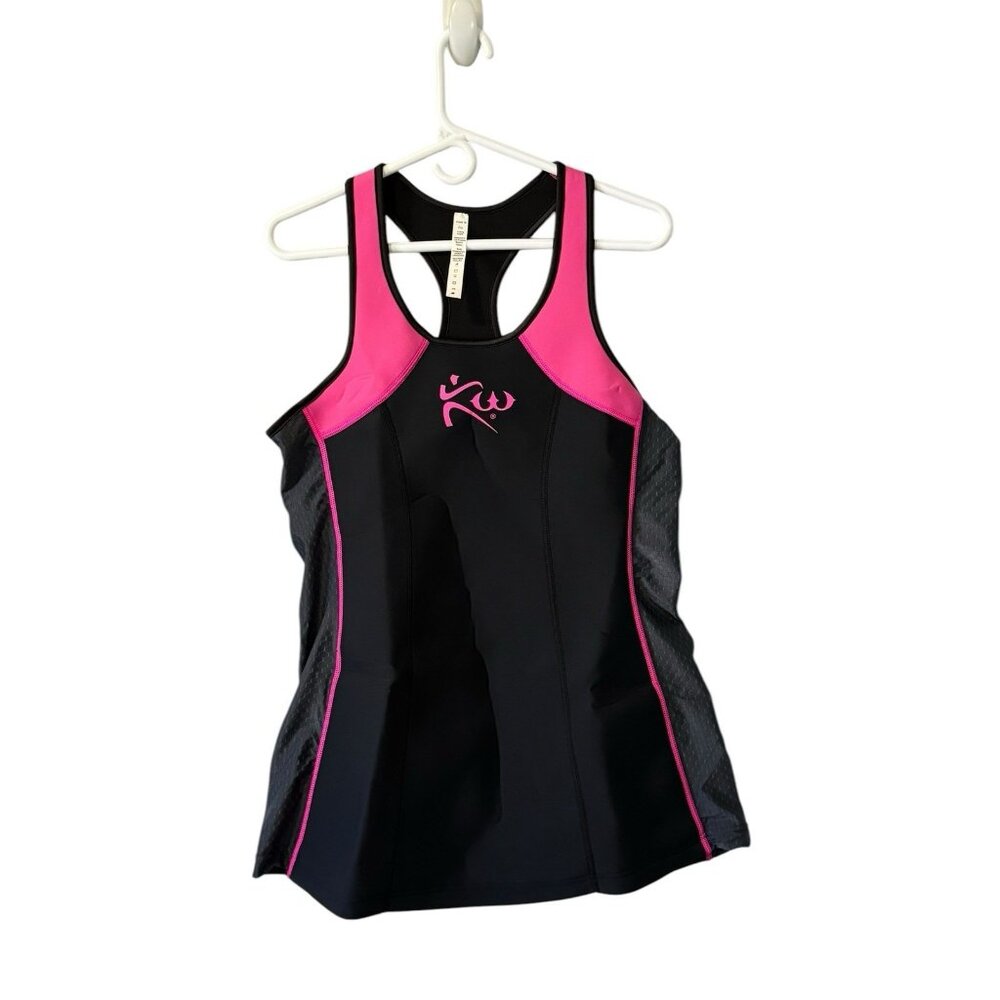 KUTTING WEIGHT Top Shirtt Sleeveless Sauna Suit Women Size 3XL neoprene/Elastane